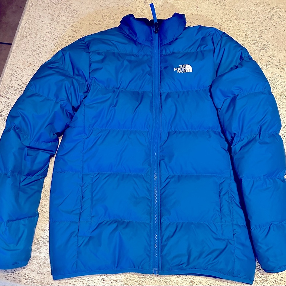 The north face Kid 2xl or Small adult jacket coat puffer